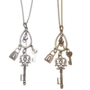 Vintage key necklace