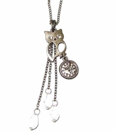 Owl Charm Necklace