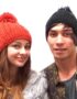 Wool hat pom pom