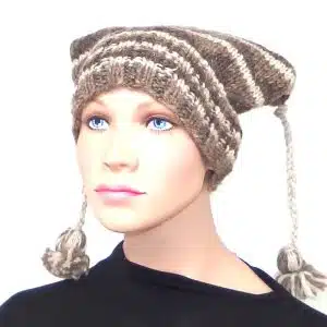 Pigtails wool hat
