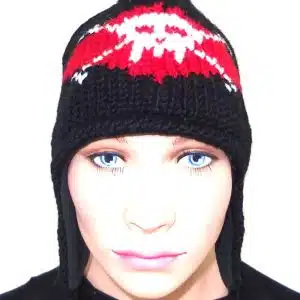 Skull -Wool- Hat