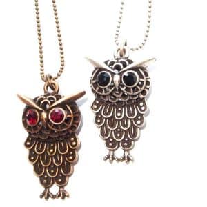 Long Owl Necklace