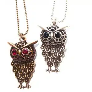Long Owl Necklace