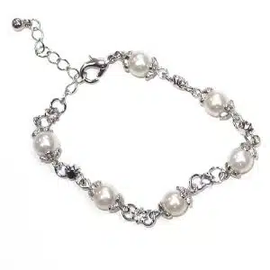 Fake pearl bracelet
