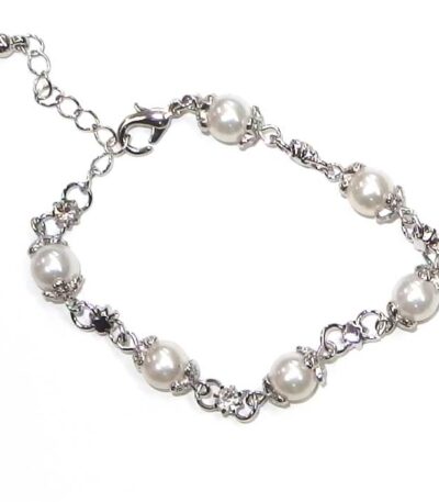 Fake pearl bracelet