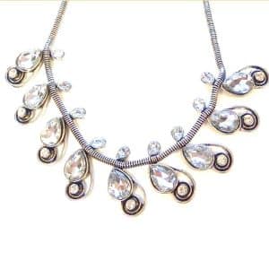 Sparkling choker necklace