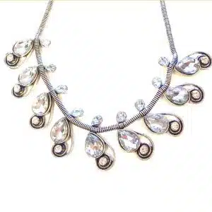 Sparkling choker necklace