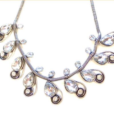 Sparkling choker necklace