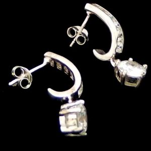 CZ Wedding earrings