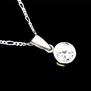 Small cz necklace