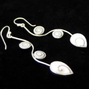 Shiva Long Dangle Earrings