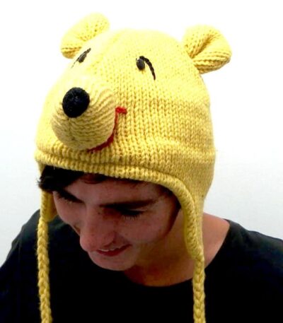 Pooh bear hat