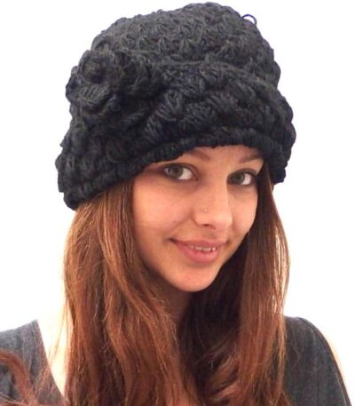 Wool flower hat NZ