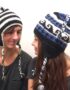 knitted earflap hats
