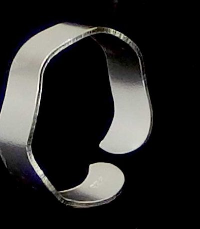 Plain silver toe ring NZ