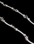 Chunky silver chain necklace