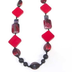 Red bead necklace NZ