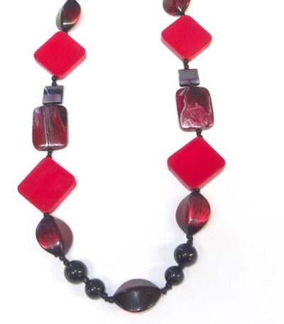 Red bead necklace NZ