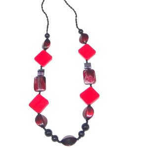 Red bead necklace NZ