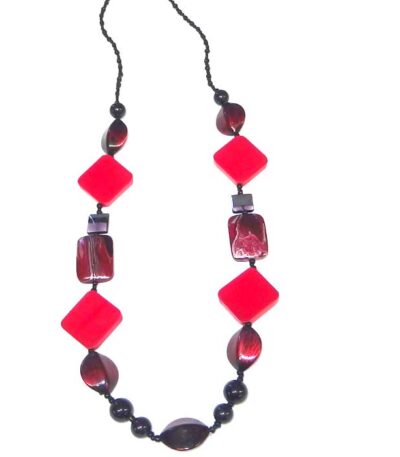 Red bead necklace NZ