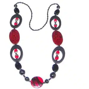 red bead necklace NZ
