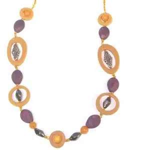 Colour bead necklace