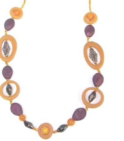 Colour bead necklace