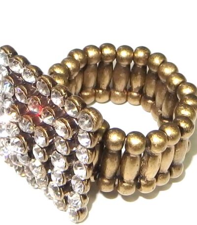 Gold free size ring