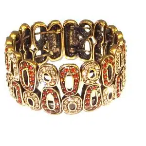 Art deco gold bracelet
