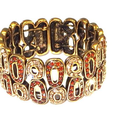 Art deco gold bracelet