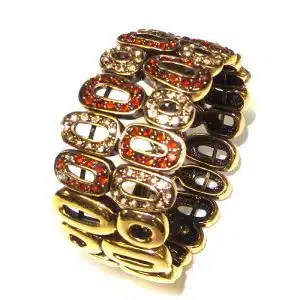 Art deco gold bracelet
