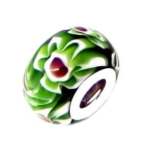 Green bracelet bead