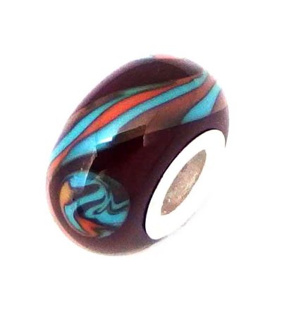Burgundy Bracelet Bead