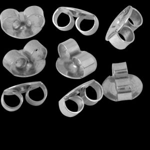 earring backs silver