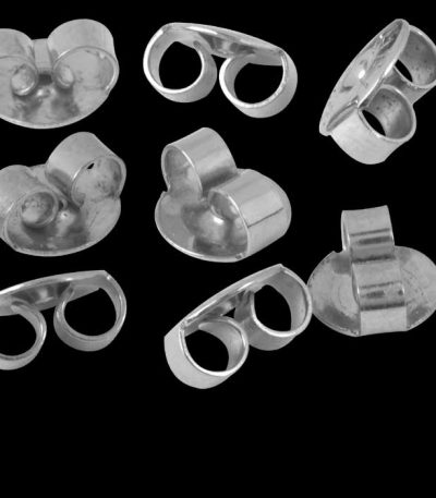 earring backs silver