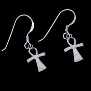 Small Egyptian Ankh earrings
