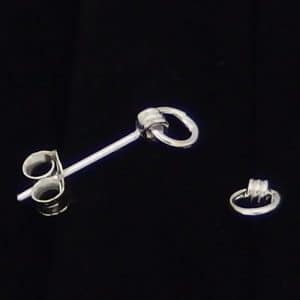 Silver stud earring NZ