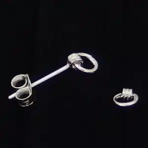 Silver stud earring NZ