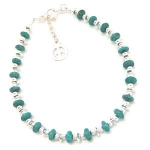 Real turquoise bracelet