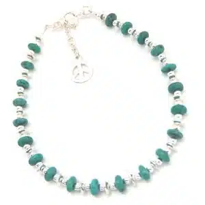 Real turquoise bracelet