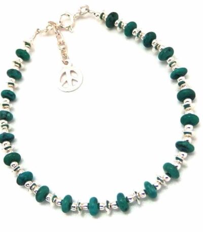 Real turquoise bracelet
