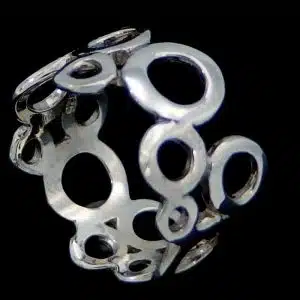 Chunky silver rings NZ