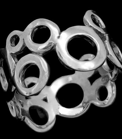 Chunky Silver rings NZ
