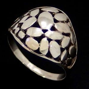 Silver Domed ring NZ
