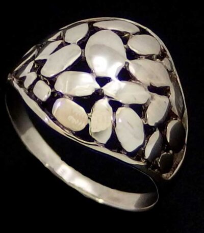 Silver Domed ring NZ