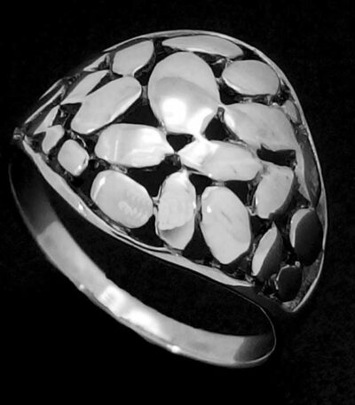 Silver Domed ring NZ