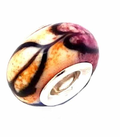 Glass beads for bracelets