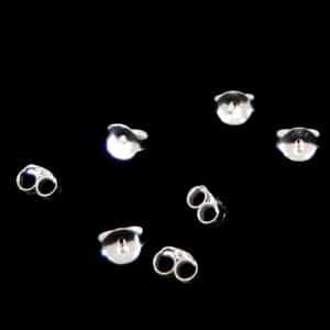 earring backs silver