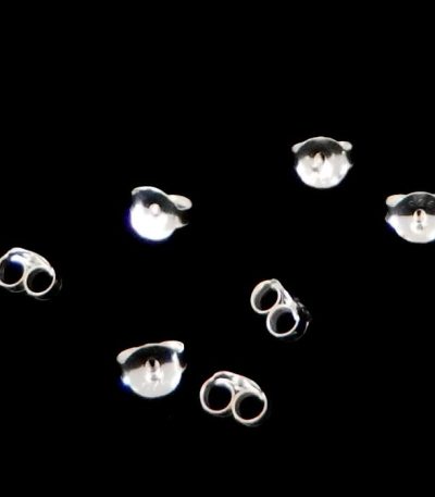 earring backs silver