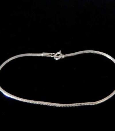 Sterling silver snake bracelet